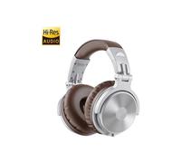 OneOdio Studio Wireless C Hi-Res Cuffie DJ Bluetooth 5.0 Silver/Brown