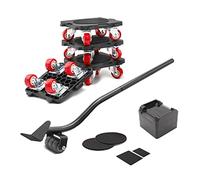 ONEON Kit Sposta Mobili con Ruote - Dolly Connect | Ruote a Rotazione 360° per Spostare Mobili Pesanti e Elettrodomestici, Portata 300 KG, con Sollevatore Ausiliario
