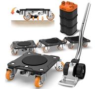 ONEON Mobili Mover Plus Parked Edition con sollevatore per mobili, esigenze di spostamento periodiche, design blocco parcheggio, carrelli di bloccaggio per una stabilità a lungo termine di oggetti