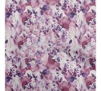 oneOone Georgette Di Viscosa Magenta Scuro Tessuto Texture Floreale Abbigliamento Trapuntatura Tessuto Di Stampa Del Tessuto Di Diy Per Metro 42 Pollice largo