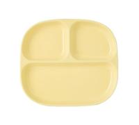 OnePine Piatto con 3 Scomparti in Ceramica, Piatto Dieta per il Controllo Delle Porzioni, Piatto con Divisori per Dieta