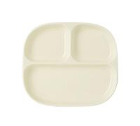 OnePine Piatto con 3 Scomparti in Ceramica, Piatto Dieta per il Controllo Delle Porzioni, Piatto con Divisori per Dieta