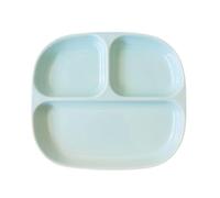 OnePine Piatto con 3 Scomparti in Ceramica, Piatto Dieta per il Controllo Delle Porzioni, Piatto con Divisori per Dieta