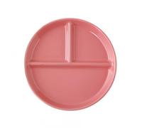 OnePine Piatto menu in porcellana divisa, piatto da dessert, piatto da insalata con 3 scomparti, piatto per controllo porzioni in ceramica, piatti divisi per adulti