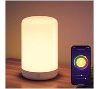 ONEPLUG Lampada da Comodino Intelligente WiFi, Luce Notturna Bambini Controllo Tattile Dimmerabile Abat jour da Comodino USB Ricaricabile Portatile Colorata Lampada LED per Camera da Letto, Campeggio