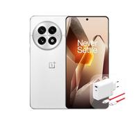 OnePlus 13 5G Smartphone, 16GB+512GB, display QHD da 6,82 pollici a 120 Hz, Snapdragon 8 Elite, tripla fotocamera posteriore da 50MP + OIS + 3x, frontale da 32MP, batteria da 6000 mAh, Bianco Artica