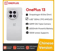 OnePlus 13 5G Snapdragon 8 Elite 2K Display 6.82'' 120hz LTPO 6000mAh Batteria 100W SUPERVOOC ColorOS 15 Supporto Google