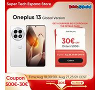 Oneplus 13 Versione Globale 5G Smartphone Snapdragon 8 Elite 100W SUPERVOOC 6000mAh Batteria 4K 6.82" Display IP69 50MP Fotocamera Arctic dawn