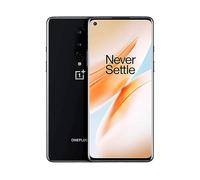 OnePlus 8 Smartphone 6.55” Fluid AMOLED Display 90Hz, 8 GBRAM + 128GB Memoria, Fotocamera Tripla, Warp Charge 30T, Dual Sim, 5G, Nero (Onyx Black)