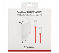 ONEPLUS CARICABATTERIE ORIGINALE CASA SUPERVOOC 80W CHARGING DUAL USB/C 795678A
