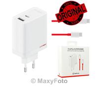 ONEPLUS CARICABATTERIE ORIGINALE CASA SUPERVOOC 120W CHARGING DUAL USB-C 7941CDA