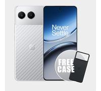 OnePlus Nord 4 5G 16GB RAM 512GB di memoria Smartphone sbloccato con doppia fotocamera da 50MP + OIS - Mercurial Silver + Sandstone Bumper Case