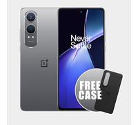 OnePlus Nord CE 4 Lite 5G 8GB RAM 256GB di memoria Smartphone libero con doppia fotocamera da 50MP - 2 Super Silver + Sandstone Bumper Case