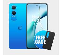 OnePlus Nord CE 4 Lite 5G 8GB RAM 256GB di memoria Smartphone sbloccato con doppia fotocamera da 50MP - 2 Mega Blue + Sandstone Bumper Case