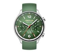 OnePlus Orologio 2R con Wear OS 4 di Google, chipset Snapdragon W5, fino a 100 ore di durata della batteria, display AMOLED da 1,43 pollici, modalità sportiva più di 100, GPS a doppia frequenza, verde