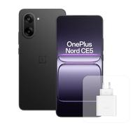 OnePlus Smartphone Nord CE5 8 GB di RAM, 256 GB di spazio di archiviazione, 6,77 pollici, AMOLED a 120 Hz, 50 MP OIS, batteria da 5200 mAh, con caricabatterie da 80 W e Nord Buds 3 Pro, nero