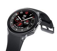OnePlus Watch 2 con Wear OS4, chipset Snapdragon W5, durata della batteria fino a 100 ore, display AMOLED da 1,43", struttura in acciaio inossidabile e cristallo zaffiro, GPS a doppia frequenza, IP68