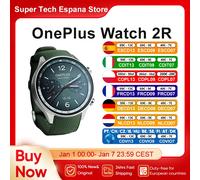 OnePlus Watch 2R Smartwatch Snapdragon W5 + BES Schermo AMOLED da 1,43 pollici Durata della batteria 100 ore Chiamata Bluetooth WiFi IP68 Wear OS di Google
