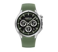 OnePlus Watch 3 Emerald Titantium, 32 GB, batteria da 120 ore, monitoraggio salute e fitness, design in cristallo zaffiro, lunetta in titanio, doppio motore, Wear-OS di Google