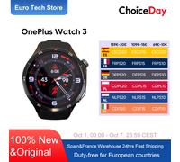 OnePlus Watch 3 SmartWatch Versione globale Wear OS di Google Display LTPO A0MOLED da 1,5 pollici Durata della batteria di 5 giorni Controllo salute degli anni '60 GPS Emerald Titanium