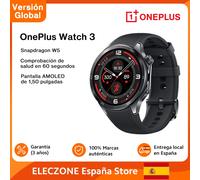 Versione globale OnePlus Watch 3 Smartwatch Display LTPO AMOLED da 1,50 pollici Processore Black