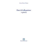Oneri di allegazione e prova