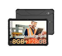 ONERugged 2025 Launched Rugged Tablet T1 Max, Android 14 tablet, 10.95 pollici, 10000 mAh, 8 GB + 128 GB (512 GB TF) Outdoor Industrial PC, 48 MP + 32 MP, Octa-Core IP68 Waterproof Computer, 4G Dual
