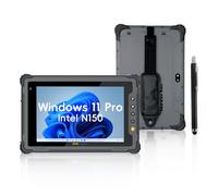 ONERugged Tablet rugged M80N, 8 pollici, Windows 11 Pro, 8 GB+128 GB, Intel N150, IP65 Waterproof, MIL-STD 810H, 5000 mAh, Industrial Outdoor Work PC w/ 8MP + 5MP Camera, 4G LTE/WiFi/BT 5.2/NFC Gray