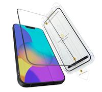 Ones iPhone 13/13 Pro / 14 Pellicola protettiva dello schermo, Durezza 9H, Ultra Resistente, Vetro temperato infrangibile a copertura totale con kit di allineamento automatico, 1 Pezzo, Clear