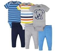Onesies Brand Gerber set di 3 pezzi da abbinare a pantaloni da neonato fino a 12 m