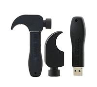 OneSquareCore 64GB Hammer Shape USB Flash Drives Memory Stick USB 2.0 Flash Drive Thumb Drive USB Drive USB Flash Disk Pen Drive U Disco PenDrive USB Disk (Nero)