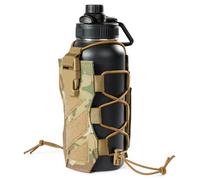 OneTigris Hunterz, fondina per bottiglia d'acqua, regolabile da 10 a 907,2 g, per borraccia Hydro Flask & Nalgene & Contigo, Multicam