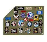 OneTigris Morale Pannello Patch Supporto per Toppe Tattiche Militari, Ranger verde