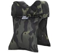 OneTigris Supporto per armi, supporto per asta anteriore, borsa da riposo da caccia, supporto per fucile per fucile all'aperto, caccia, tiro, sport di tiro, pratica di tiro con bersaglio, camo nero
