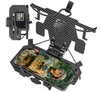 OneTigris Supporto per telefono MOLLE, supporto tattico universale per cellulare, supporto per telefono cellulare da 4,7 a 6,7 pollici, versione 2.0