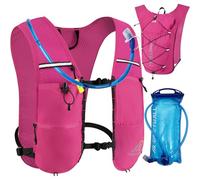 ONETOALL Zaino Trail Running Uomo 6L con Sacca Idrica da 2L, Running Vest per Donna, Zaino Bici Piccolo & Ultraleggero per Moto e MTB