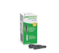 OneTouch® Delica® Plus lancette sterili per test glicemico per l’automonitoraggio della glicemia I 25 lancette sterili I Test glicemico a casa o in viaggio I 1 Confezione con 25 lancette sterili