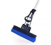 Onetouch Easy Mocio Lavapavimenti - Mop in Spugna Lava Pavimenti Casa con Manico Telescopico, Leva Strizza Spugna PVA Super Assorbente - Mop Lava Pavimenti Cucina, Bagno, Parquet ed Esterni - Cleanaid
