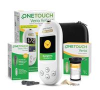 OneTouch Verio Reflect® "Start-Set" per l'automonitoraggio della glicemia | contiene 1 glucometro, 50 strisce reattive, 1 dispositivo pungidito, 35 lancette sterili