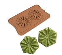OneTreeTime Deep Chocolate Bar Moulds Silicone Thick Chocolate Bar Mould Diamond Large Chocolate Bar Moulds Big Candy Bar Moulds(G)