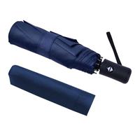 OneTreeTime Ombrello da Viaggio, Ombrello Pieghevole, 8 Stecche Ombrello Compatto Antivento, Auto Apertura/Chiusura, Robusto Baldacchino Rinforzato Ombrello Portatile Automatico per Uomini e Donne