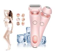 OneTreeTime OneTreeTime Glide Pro, rasoio elettrico 2 in 1 da donna, rasoio elettrico portatile Glide Pro 3.0, IPX7, impermeabile, bagnato e asciutto, per gambe, braccia, ascelle, area pubica, rosa