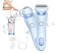 OneTreeTime The Glide Pro 3.0 Rasoio, Rasoio, Rasoio elettrico, Rasoio Elettrico Portatile Wet Dry Rasoio per Gambe, Braccia, Bikini (Blu)