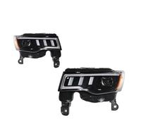 ONETREND Faro Anteriore Per Jeep Per Grand Per Cherokee 2014-2022 Fari Per Auto Kit Di Accessori Per Gruppo Ottico Anteriore A LED Completo Gruppo Fari Anteriori(For halogen)