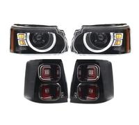 ONETREND Faro Anteriore Per Land Per Rover Per Range Per Rover Per Sport L320 2010-2013 Fari A LED Per Auto Con Luci Posteriori Gruppo Ottico Anteriore E Posteriore A LED Gruppo Fari Anteriori