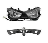 ONETREND Motociclo Faro Per Kawasaki Per Ninja Per ZX6R 2005-2006 Supporto Per Carenatura Faro Anteriore Per Moto Gruppo Faro Moto Fari(With Bracket)