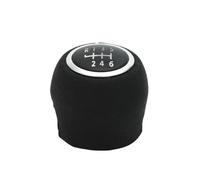 ONETREND Pomello Cambio Per Fiat Per Grande Per Punto 2006-2012 Per Linea 2007-2015 5/6 Pomello Del Cambio Velocità Leva Shifer Testa(6 Speed Black)
