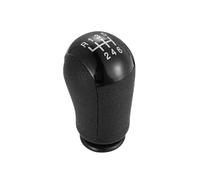 ONETREND Pomello Cambio Per Ford Per Focus Per C-Max Per Mustang Per Mondeo MK2 5 6 Velocità Pomello Del Cambio Manuale Testa Bastone Maniglia A Leva(Black 6-speed)
