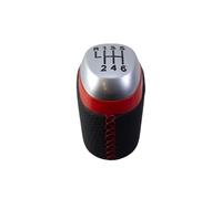 ONETREND Pomello Cambio Per Megane IV MK4 Per BFB Per Kadjar Per Talisman 2015-2022 Auto Pomello Del Cambio Shifter Leva Bastone Di Pallamano 328654845R(Red 6 Speed)