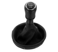 ONETREND Pomello Cambio Per VW Per Transporter T5 .1 Gp 2004-2011 Auto 6 Marce Leva Del Cambio Pomello In Pelle Di Avvio(Black 5 Speed)